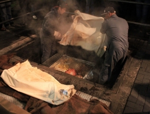 Hangi cooking pit at Te Puia